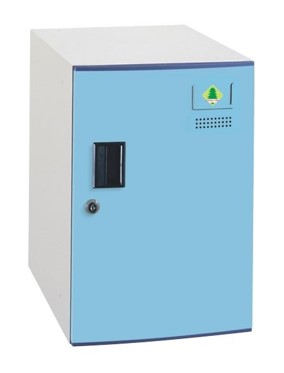 [EE-H04-0085] 置物櫃｜櫃身鋼製、加深型/上置式、內附層板一片、鑰匙鎖/密碼鎖(※記得更改) (W30*D51*H44　EE-H04-0085)